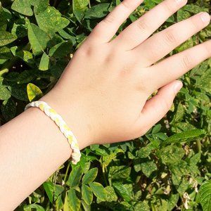 Recycled Mask Band Bracelets